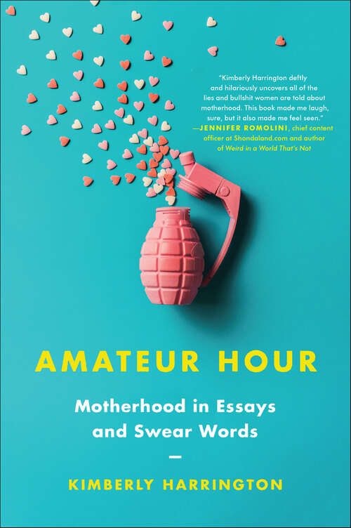 Book cover of Amateur Hour: Motherhood in Essays and Swear Words