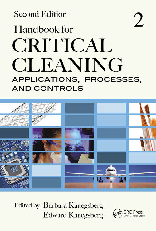 Book cover of Handbook for Critical Cleaning: Applications, Processes, and Controls, Second Edition