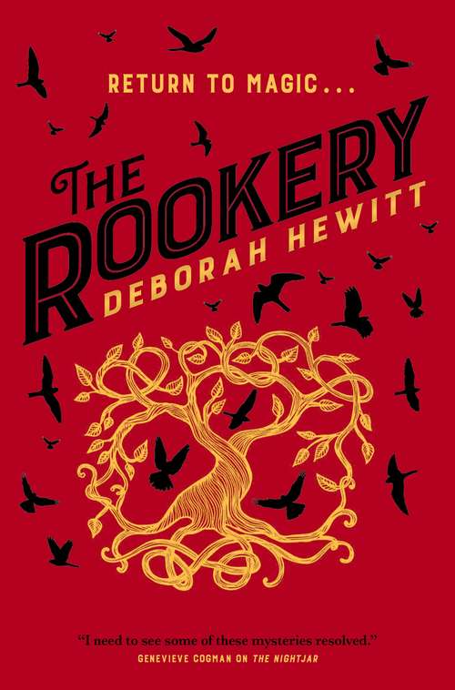 Book cover of The Rookery (The Nightjar Duology #2)