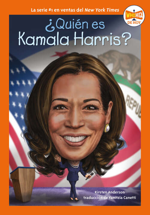 Book cover of ¿Quién es Kamala Harris? (¿Quién fue?)