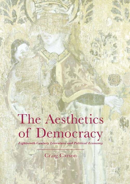 Book cover of The Aesthetics of Democracy