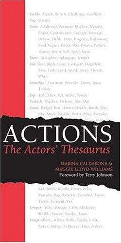 Book cover of Actions: The Actors' Thesaurus