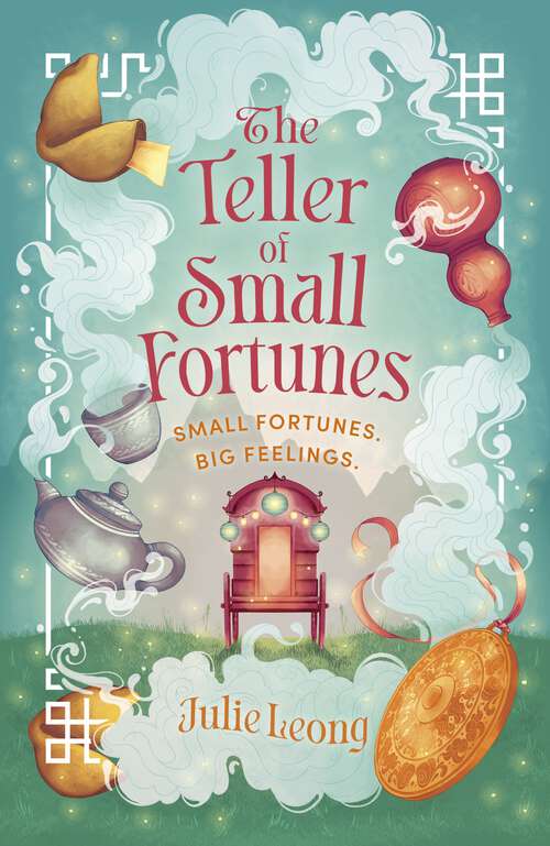 Book cover of The Teller of Small Fortunes: the most cosy, heart-warming, and comforting fantasy of 2024