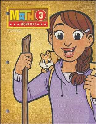 Book cover of Math 3 Worktext (Fourth Edition)