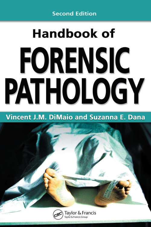 Book cover of Handbook of Forensic Pathology