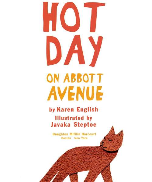 Book cover of Hot Day on Abbott Avenue