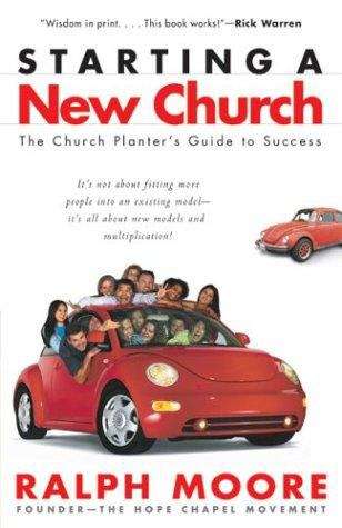 Book cover of Starting A New Church