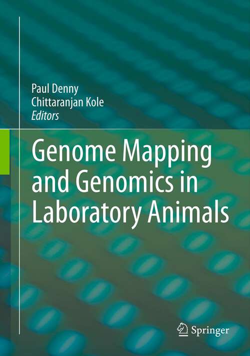 Book cover of Genome Mapping and Genomics in Laboratory Animals