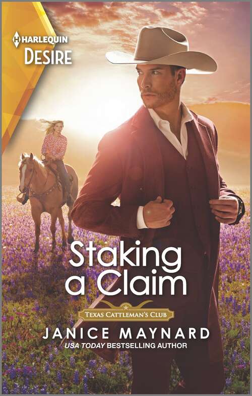 Book cover of Staking a Claim: A Western, twin switch romance (Original) (Texas Cattleman's Club: Ranchers and Rivals #1)