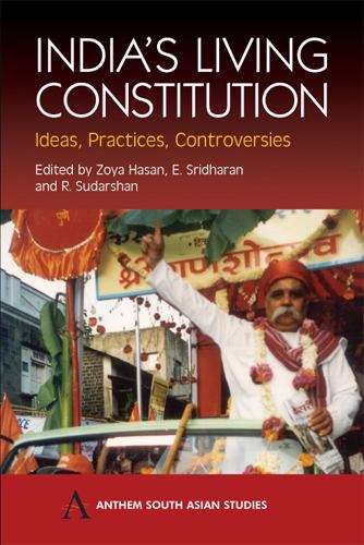 Book cover of India's Living Constitution