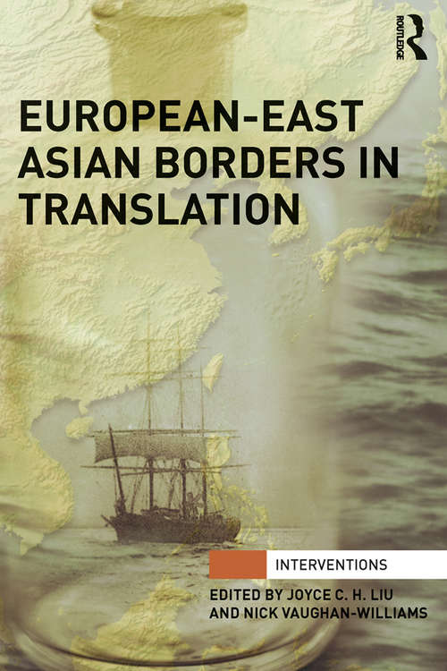 Book cover of European-East Asian Borders in Translation (Interventions)