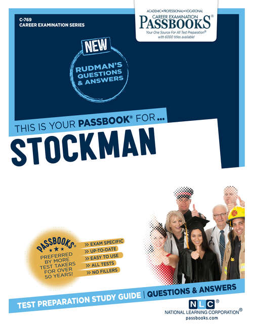 Book cover of Stockman: Passbooks Study Guide (Career Examination Series)