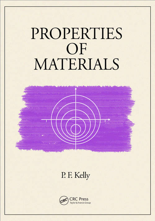 Book cover of Properties of Materials (1)