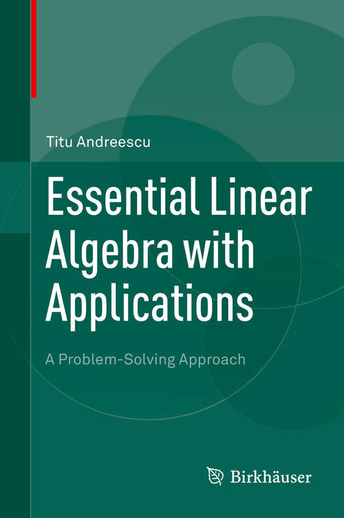 Book cover of Essential Linear Algebra with Applications