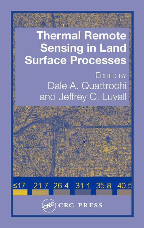 Book cover of Thermal Remote Sensing in Land Surface Processing (2)