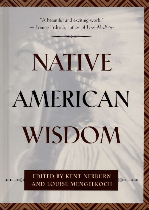 Book cover of Native American Wisdom