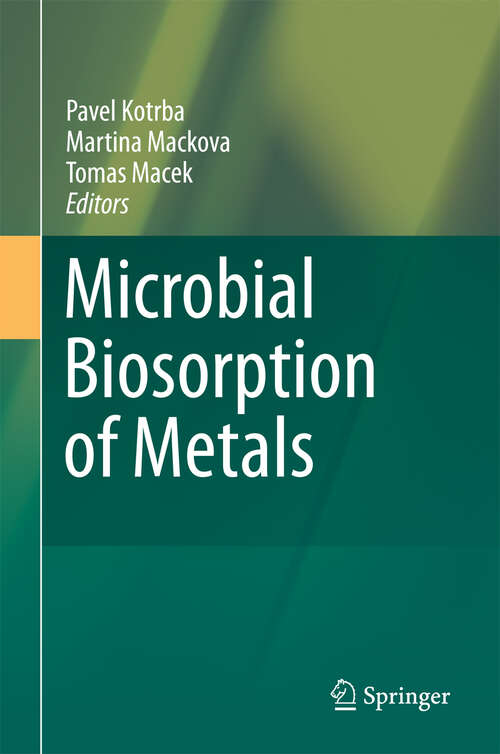 Book cover of Microbial Biosorption of Metals