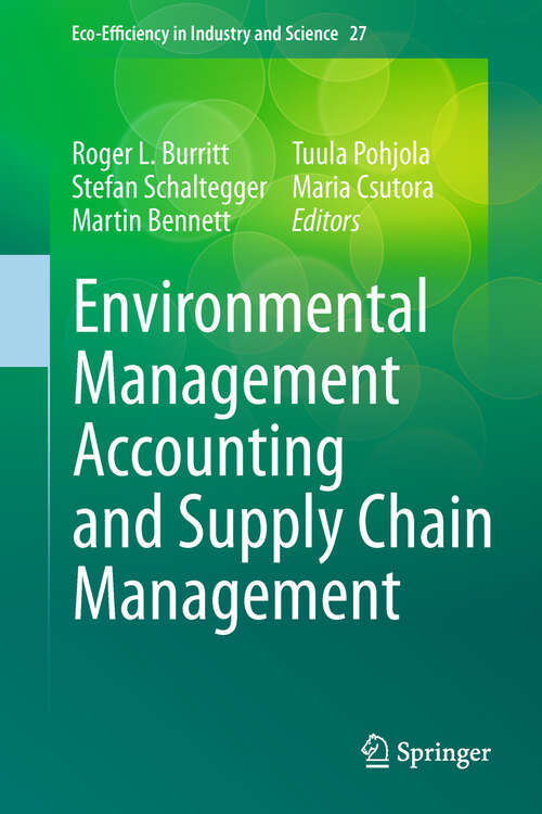 Book cover of Environmental Management Accounting and Supply Chain Management