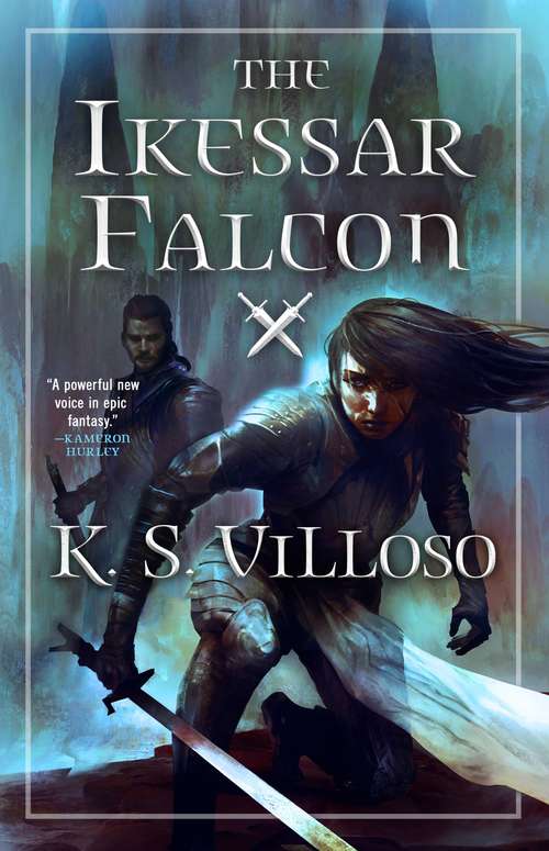 Book cover of The Ikessar Falcon (Chronicles of the Wolf Queen #2)