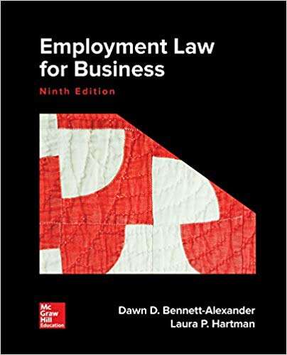 Book cover of Employment Law For Business (Ninth Edition)