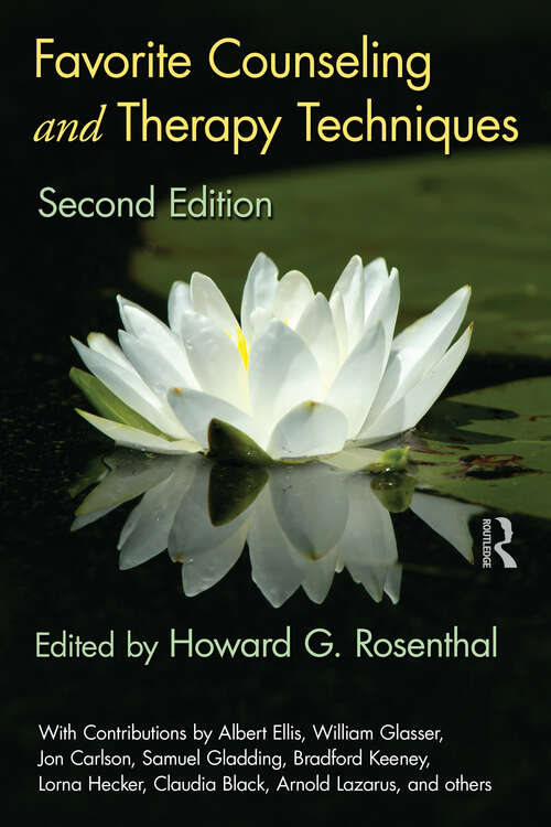 Book cover of Favorite Counseling and Therapy Techniques (2)