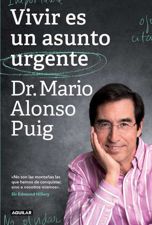 Book cover of Vivir es un asunto urgente