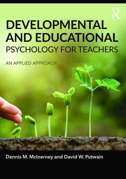 Book cover of Developmental and Educational Psychology for Teachers: An applied approach (2)