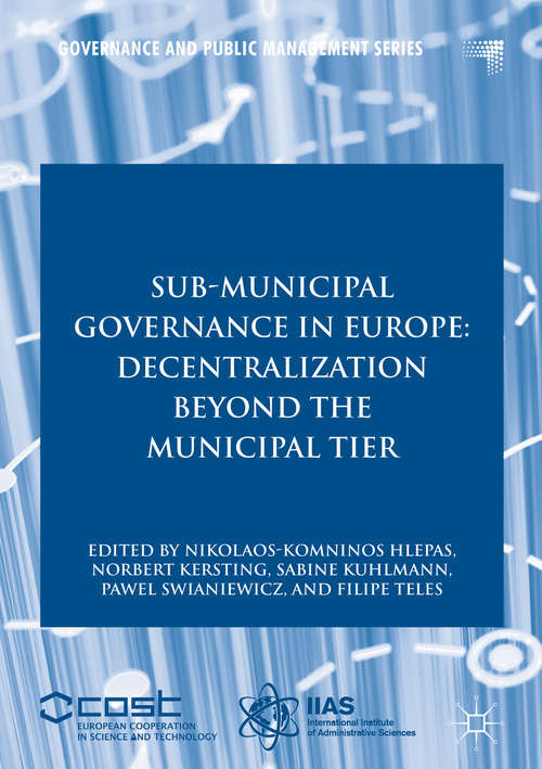 Book cover of Sub-Municipal Governance in Europe