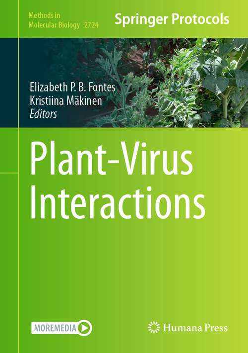 Book cover of Plant-Virus Interactions (1st ed. 2024) (Methods in Molecular Biology #2724)