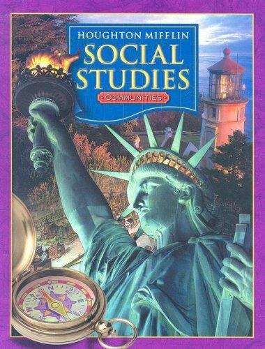 Book cover of Houghton Mifflin Social Studies: Communities