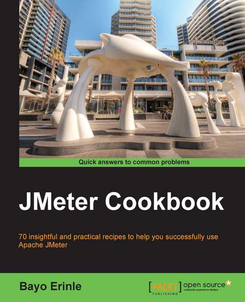 Book cover of JMeter Cookbook