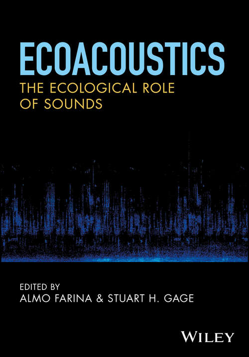 Book cover of Ecoacoustics: The Ecological Role of Sounds