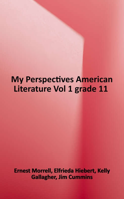 Book cover of My Perspective California American Literature: Volume 1