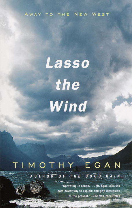 Book cover of Lasso the Wind: Away to the New West