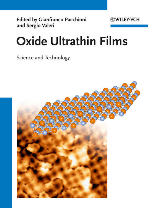 Book cover of Oxide Ultrathin Films