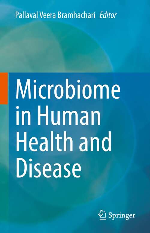 Book cover of Microbiome in Human Health and Disease (1st ed. 2021)