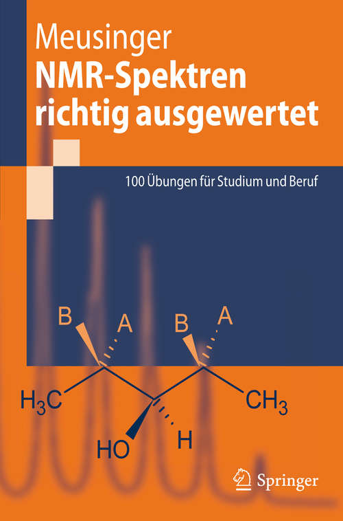 Book cover of NMR-Spektren richtig ausgewertet