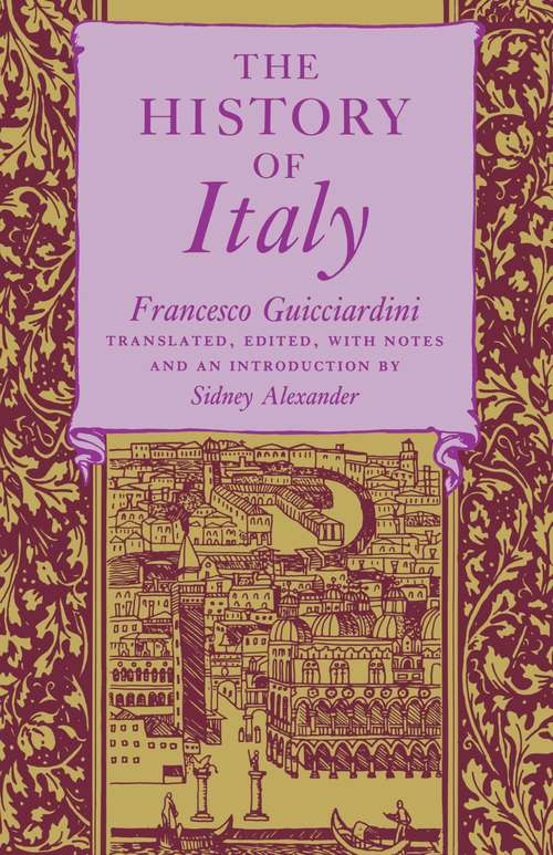 Book cover of The History of Italy