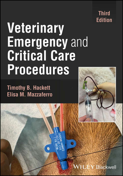 Book cover of Veterinary Emergency and Critical Care Procedures