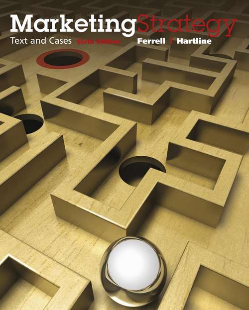 Book cover of Marketing Strategy: Text and Cases (Sixth Edition)