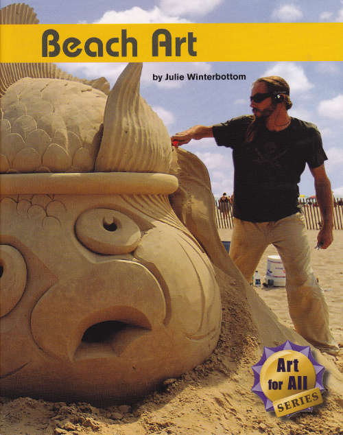 Book cover of Beach Art (Fountas & Pinnell LLI Red: Level M)