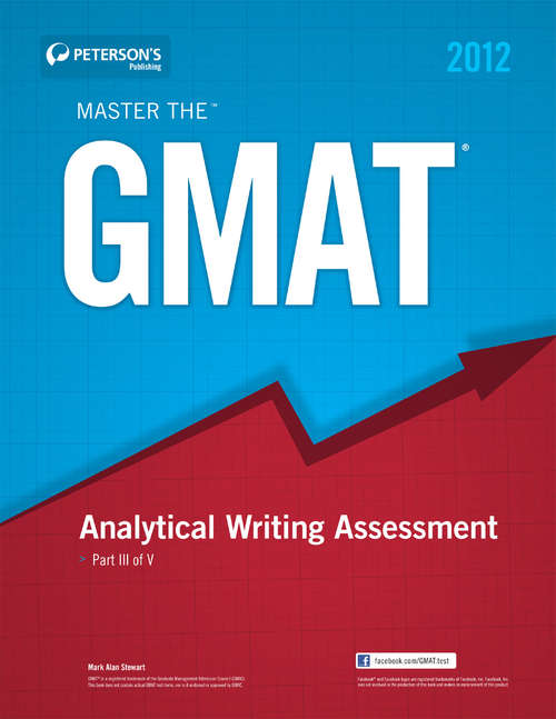 Book cover of Master the GMAT: Part III of V