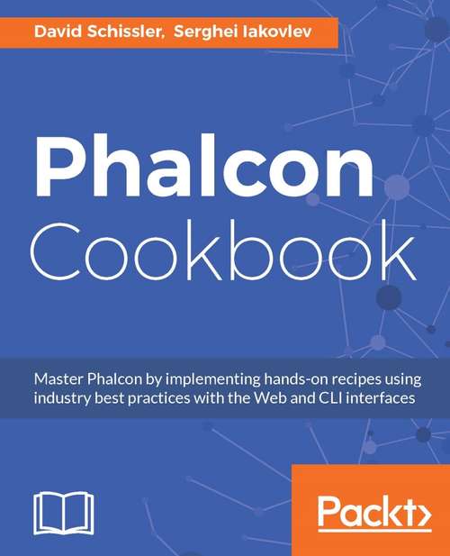 Book cover of Phalcon Cookbook