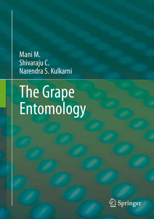 Book cover of The Grape Entomology