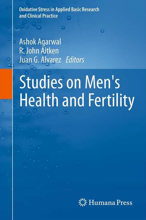 Book cover of Studies on Men's Health and Fertility