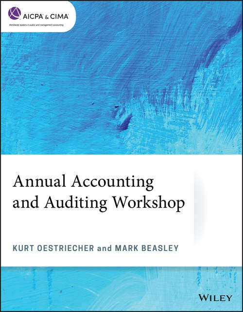 Book cover of Annual Accounting and Auditing Workshop (AICPA)