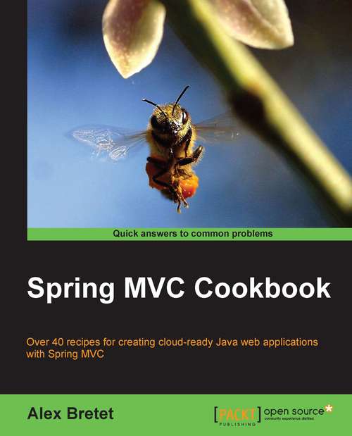 Book cover of Spring MVC Cookbook