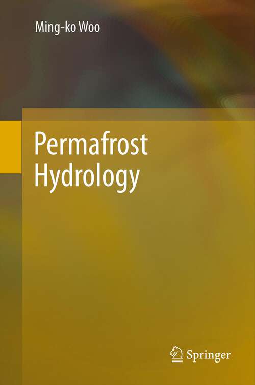 Book cover of Permafrost Hydrology