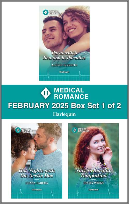 Book cover of Harlequin Medical Romance February 2025 - Box Set 1 of 2