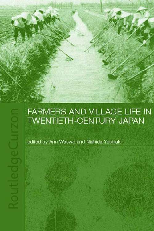 Book cover of Farmers and Village Life in Japan